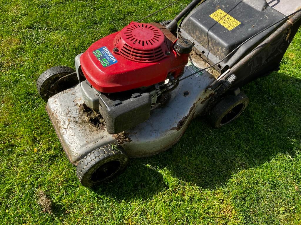 Honda GCV 160 grasmaaier, Ophalen, Cirkelmaaier, Gebruikt, 40 t/m 49 cm