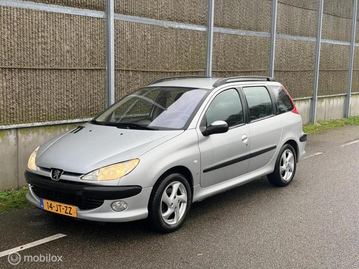 Peugeot 206 SW 1.6-16V XS NAP/APK/LAGEKM/CLIMA, Auto's, Peugeot, Bedrijf, Te koop, ABS, Airbags, Airconditioning, Alarm, Boordcomputer
