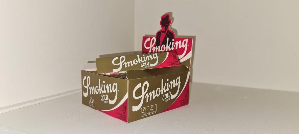 Doos Smoking Gold, Ophalen of Verzenden, Nieuw