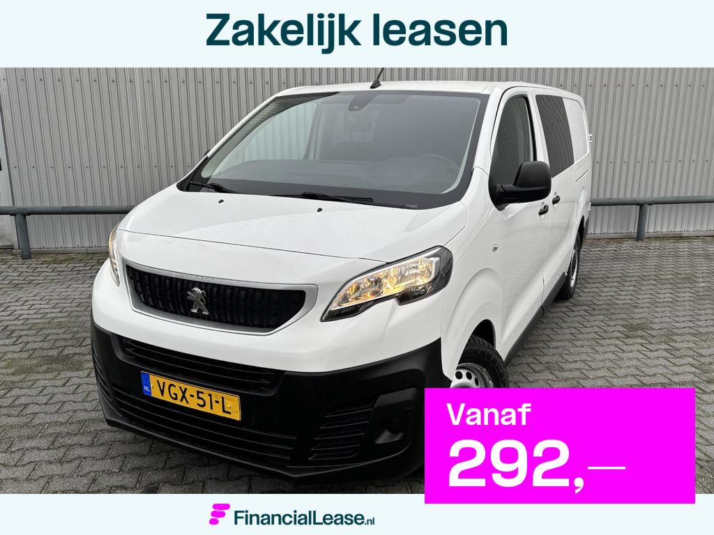 Peugeot Expert 2.0 BlueHDI Lang DC*A/C*CRUISE*NAVI*HAAK*2XSH, Voorwielaandrijving, Stof, Gebruikt, 2500 kg