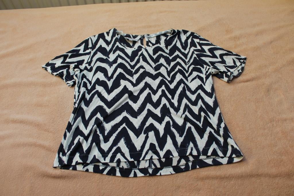 top RENZO maat 38, Kleding | Dames, Maat 38/40 (M), Blauw, Ophalen of Verzenden, Zo goed als nieuw