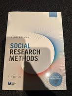 Social research methods, Ophalen of Verzenden, Zo goed als nieuw, Overige onderwerpen