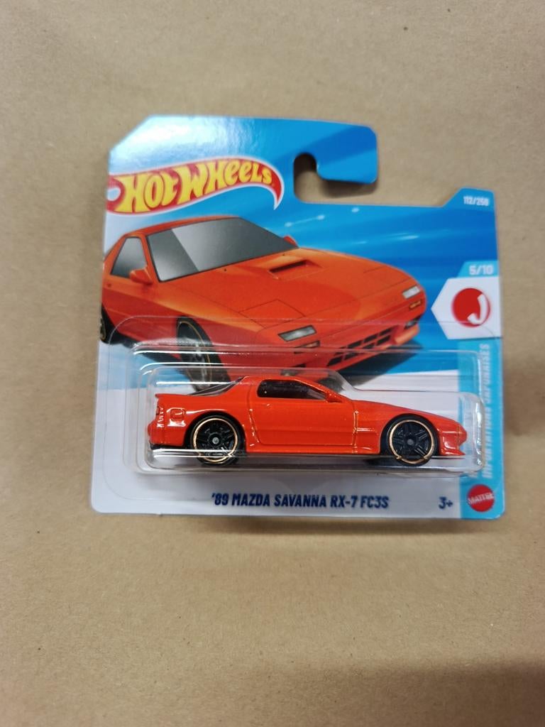 Hotwheels Mazda rx7 savannah, Ophalen of Verzenden, Nieuw, Auto