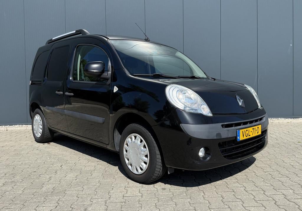 Renault Kangoo Express 1.6-16V Express Comfort Airco Trekhaa, Auto's, Bestelauto's, Stof, Gebruikt, 4 cilinders, Zwart