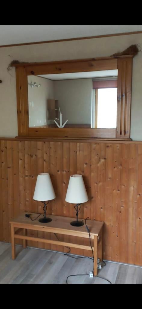 Spiegel, Antiek en Kunst, Ophalen, Rechthoekig