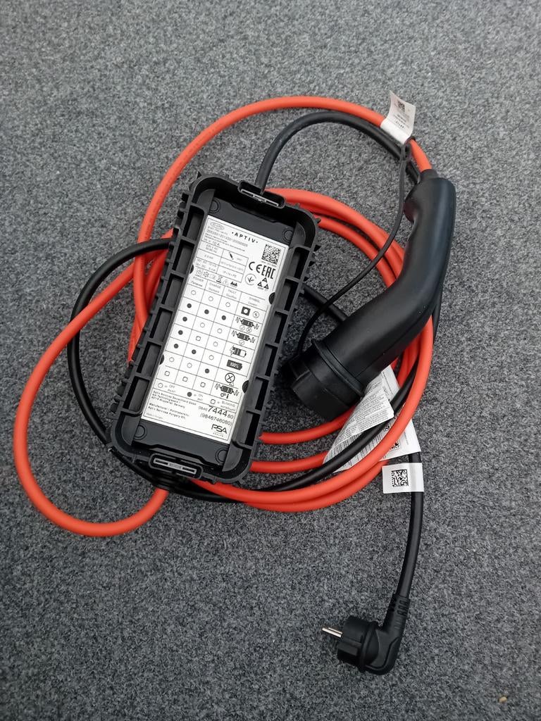 Aptiv Elektrische Autolader 230V 10A (2.3 kW), Ophalen of Verzenden, Nieuw, Laadkabel