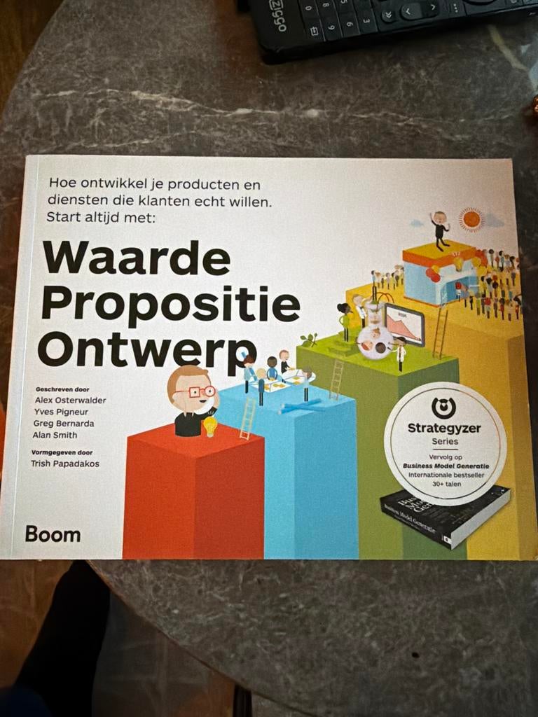 Waarde Propositie Ontwerp - Alex Osterwalder, Boeken, Ophalen of Verzenden, Nieuw, Economie en Marketing