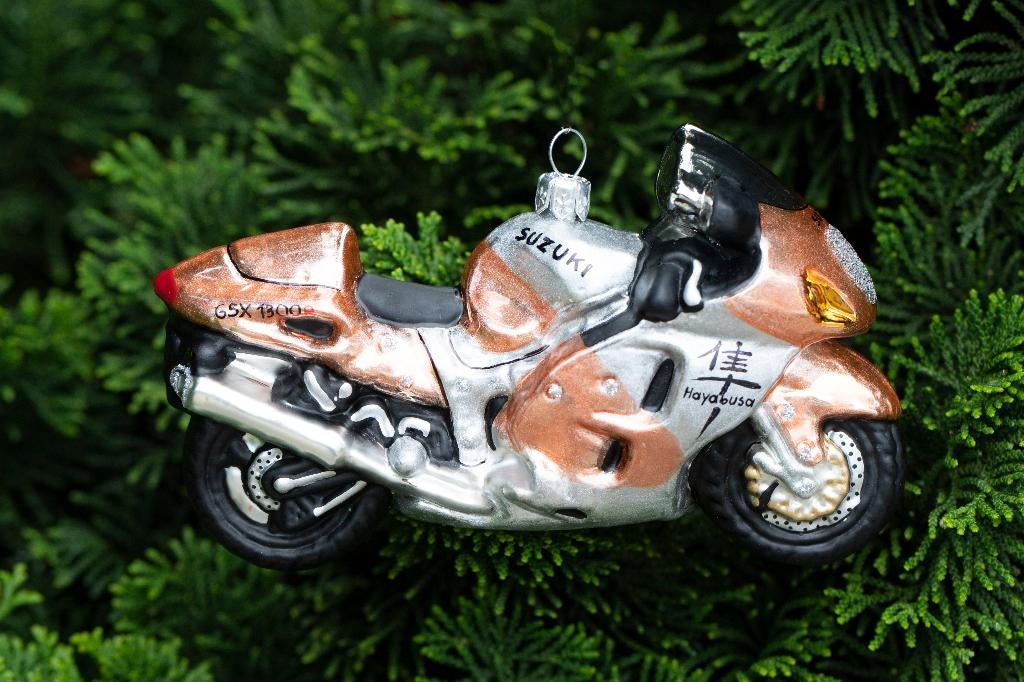 Kerst ornament van Suzuki Hayabusa 1999, Ophalen of Verzenden, Nieuw