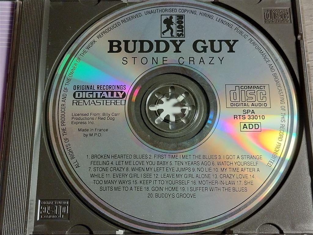 Buddy Guy – Stone Crazy [Remastered], Cd's en Dvd's, Ophalen of Verzenden, 1980 tot heden, Gebruikt, Jazz