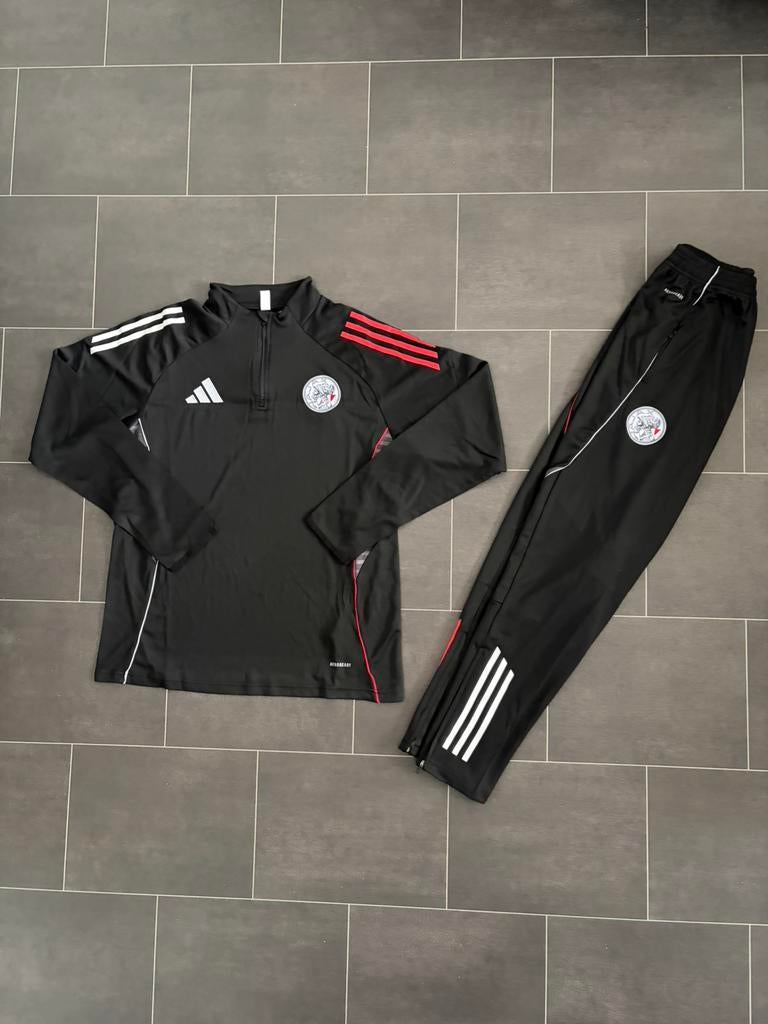 Ajax trainingspak 2025/2026 maat S – zwart, Ophalen of Verzenden, Zo goed als nieuw, Zwart, Voetbal