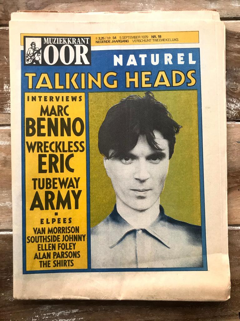 Muziekkrant OOR 1979 TALKING HEADS Tina Turner TRIUMPH Numan, Ophalen of Verzenden, Muziek, Film of Tv