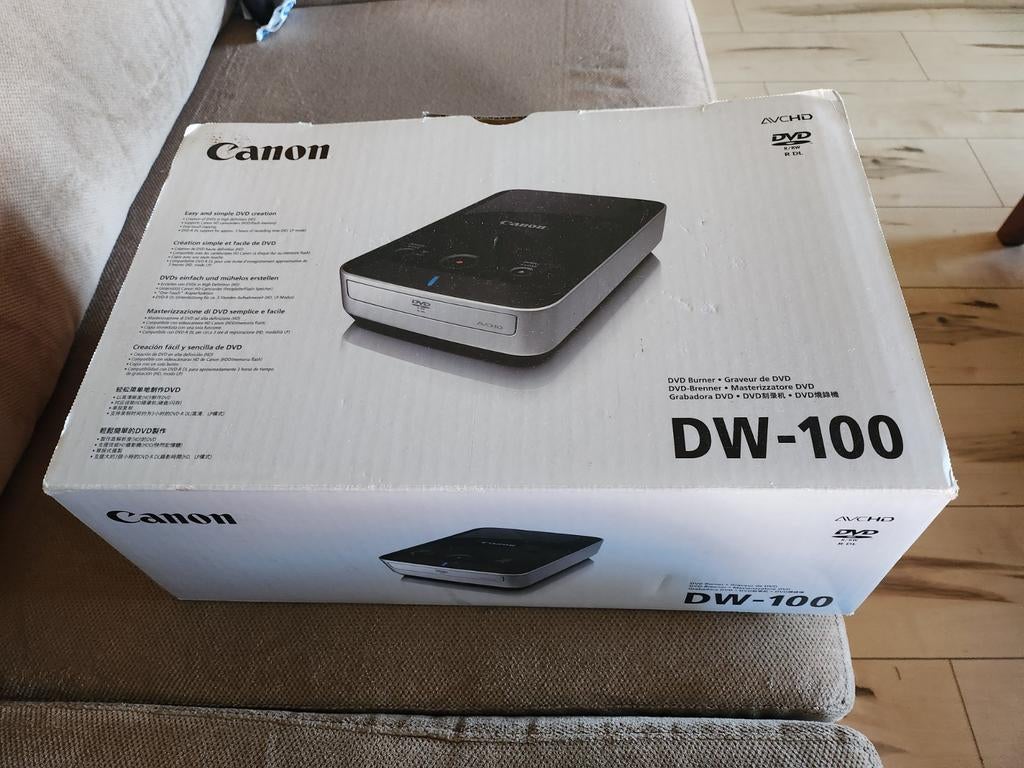 Canon DW-100 DVD Brander/Recorder - Nieuw in doos, Ophalen of Verzenden, Nieuw, Dvd-recorder, Overige merken