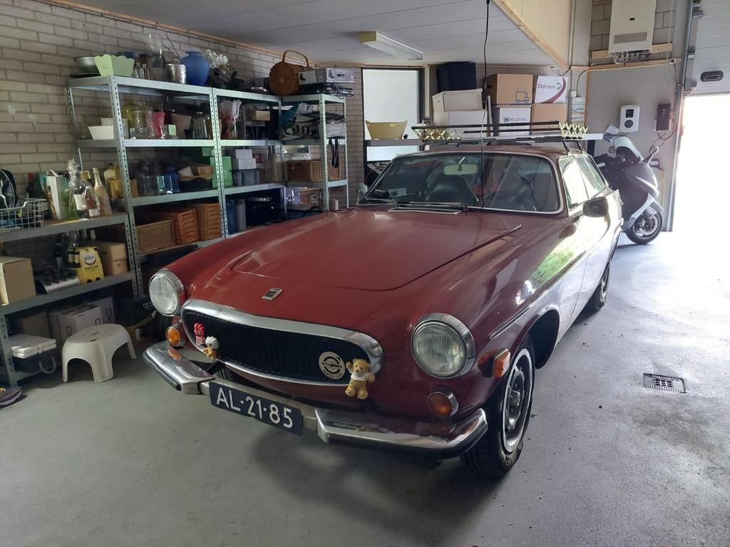 Volvo P1800ES 1972 Rood, Auto's, Volvo, Achterwielaandrijving, Overige modellen, 4 cilinders, Leder
