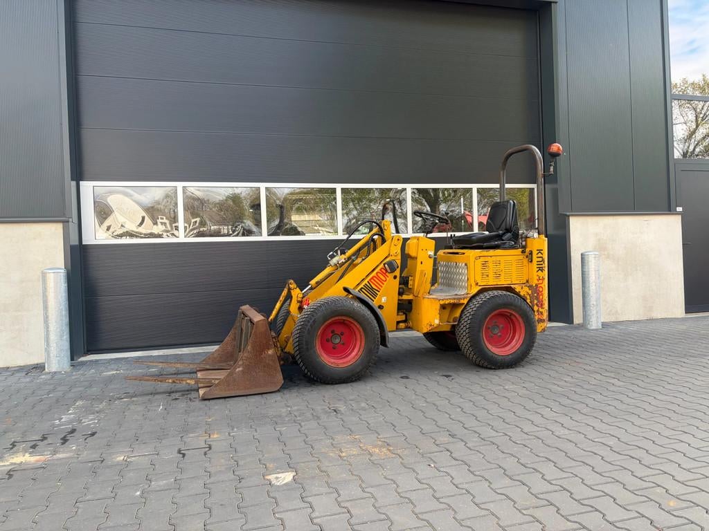 Knikmops 130 minishovel/shovel (bj 2007), Zakelijke goederen, Machines en Bouw | Kranen en Graafmachines, Wiellader of Shovel