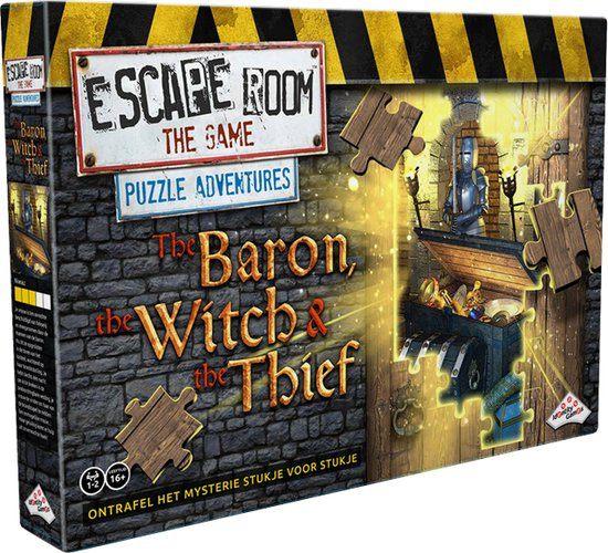 Escape Puzzle Adventures: The Baron, the Witch & the Thief, Een of twee spelers, Ophalen of Verzenden, Zo goed als nieuw, Identity Games