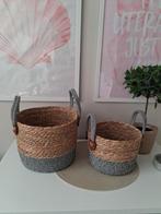 Twee nieuwe Action manden voor opbergen of decoratie, Ophalen, Mand, Rond, Nieuw