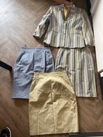 Mooie set van Ouiset, Maat 38/40 (M), Kort, Verzenden, Beige