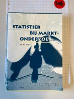 Statistiek bij Marktonderzoek - Drs. R.L. Erven, Ophalen of Verzenden, Gamma, Zo goed als nieuw, HBO