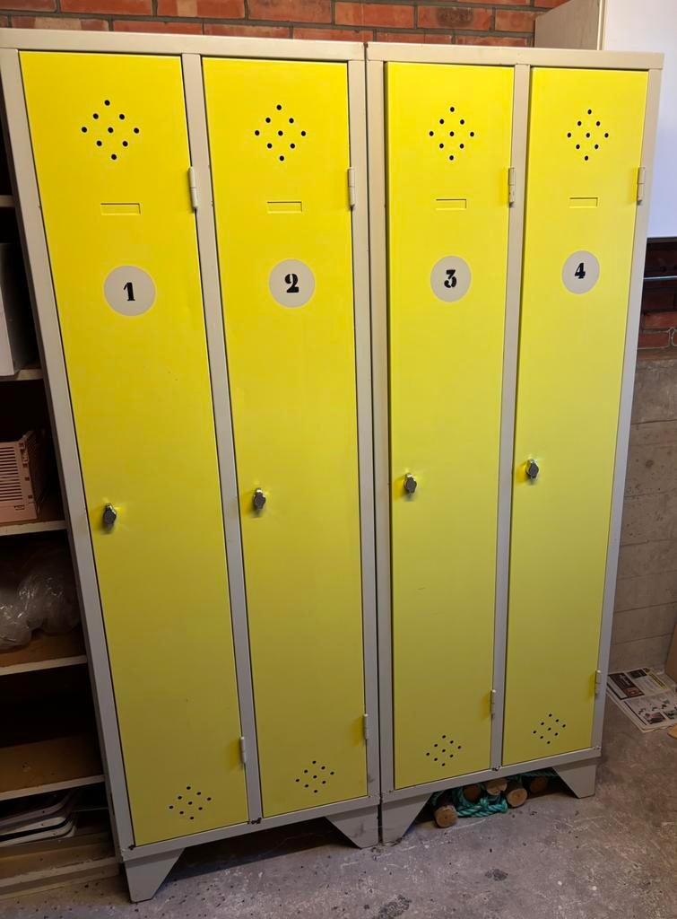 Lockerkasten, Huis en Inrichting, Kasten | Lockerkasten, Ophalen, Gebruikt, Industrieel