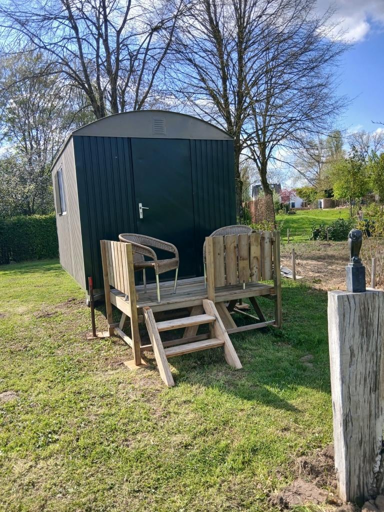 Tuinhuis atelier kantoor mancave she shed shepherdhut, Caravans en Kamperen, Ophalen of Verzenden, Campingstoel