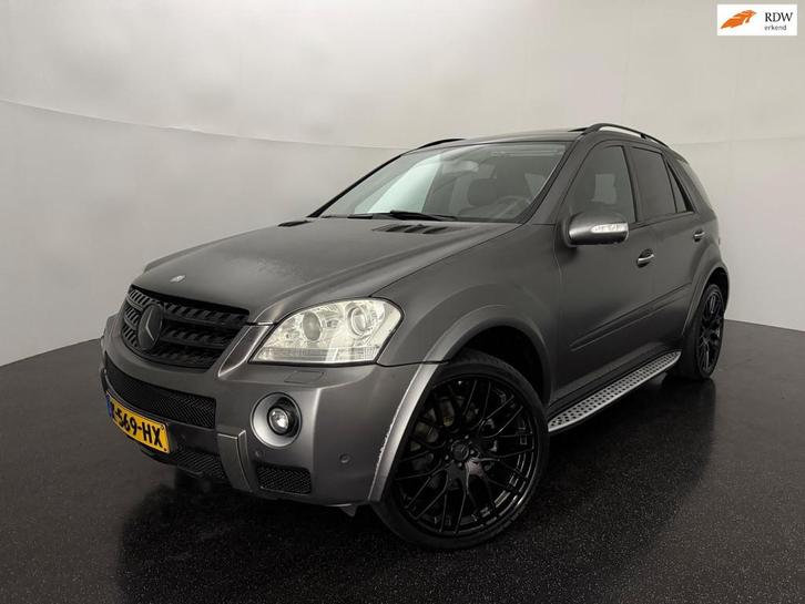 Mercedes-Benz M-klasse 500 AUT / ABC uitlaat / dakraam / gew, Auto's, Mercedes-Benz, Bedrijf, Te koop, M-Klasse, 4x4, ABS, Airconditioning