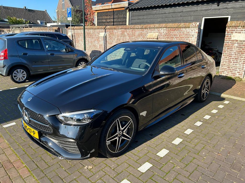 Mercedes-Benz C300 hybride (Private Lease Overname), Automaat, Zwart, Hybride Elektrisch/Benzine, Sedan