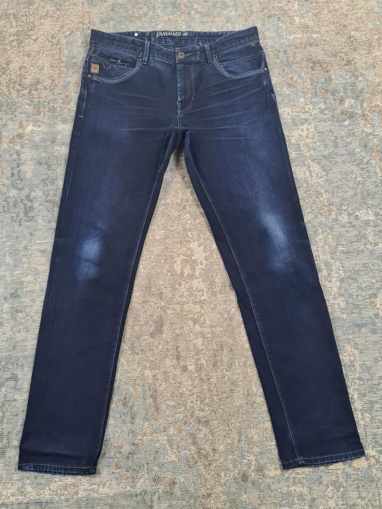 Vanguard V850 Rider W33 L32 Slim 1 STRETCH Blauw Bronno3332, Kleding | Heren, Spijkerbroeken en Jeans, Zo goed als nieuw, W33 - W34 (confectie 48/50)