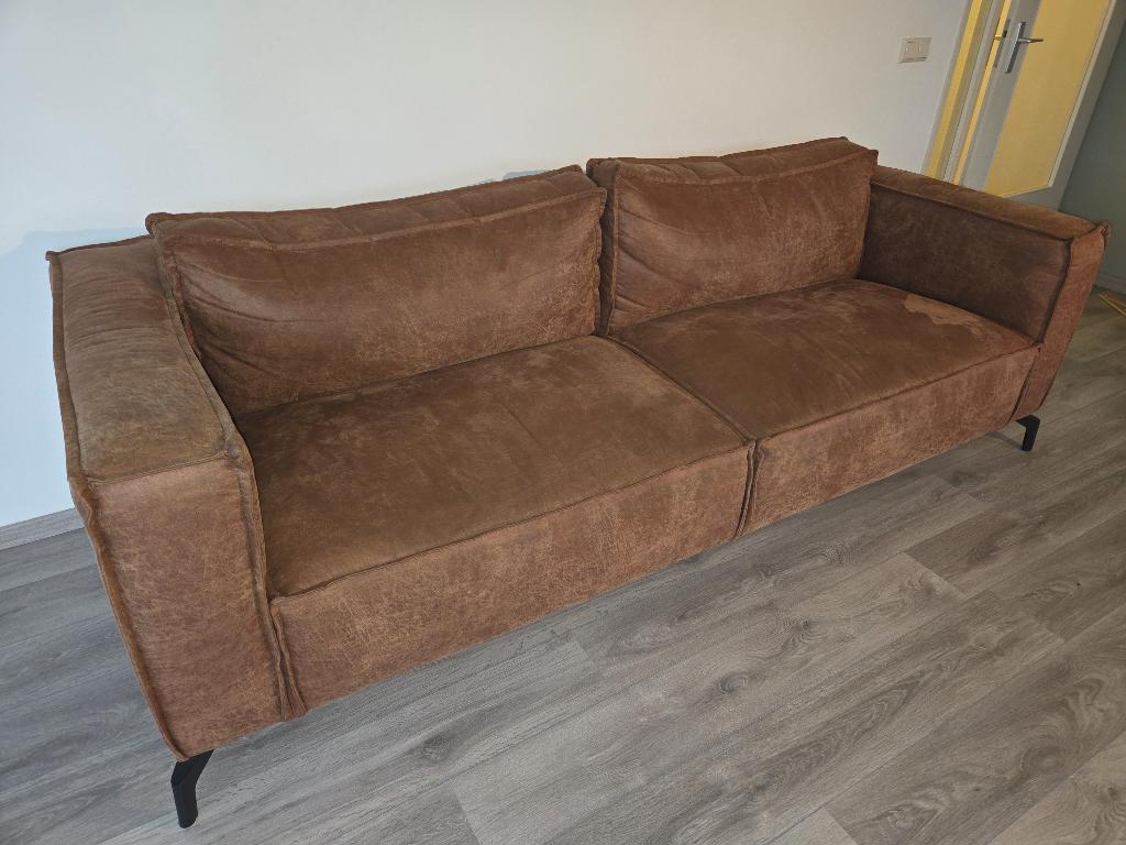 Comfortabele 3.5 zits bank, Ophalen, Gebruikt, Driepersoons, 200 tot 250 cm
