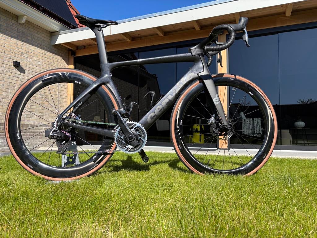 Cervelo S5 maat 54 Sram Red AXS powermeter Enve SeS 5.6, Carbon, Heren, Zo goed als nieuw, Meer dan 20 versnellingen