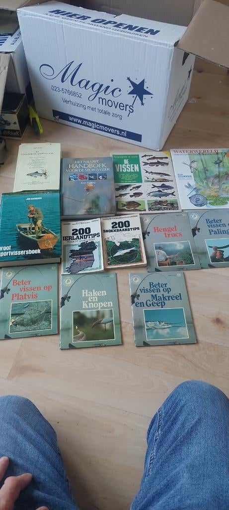 Diverse boeken voor weinig! Ketting, Schreiner etc, Watersport en Boten, Hengelsport | Algemeen, Ophalen of Verzenden