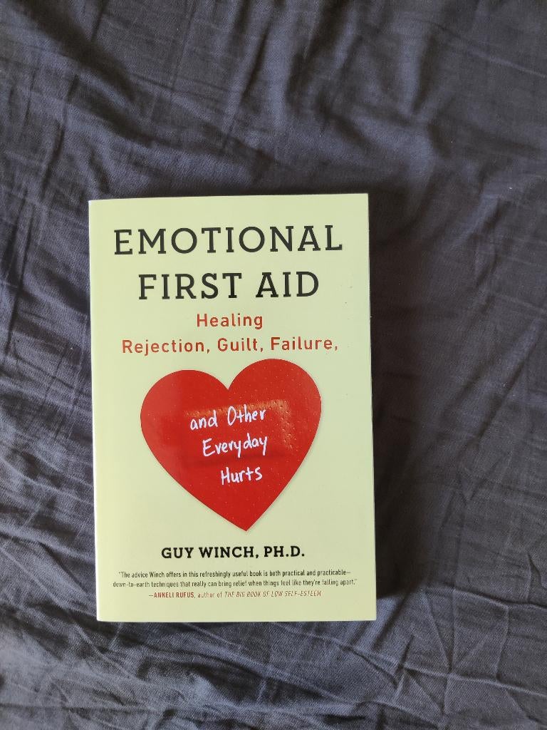 Emotional First Aid (Healing, Rejection, Guilt and Failure), Ophalen of Verzenden, Zo goed als nieuw, Overige onderwerpen, Guy Winch