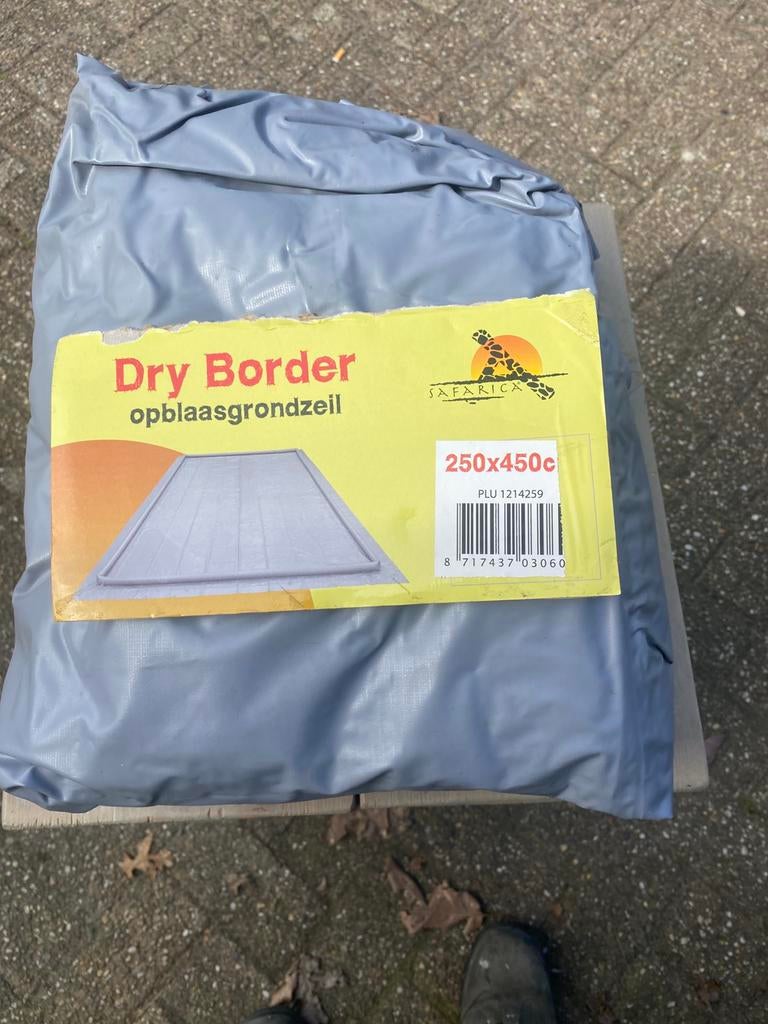 Pvc grondzeil, Caravans en Kamperen, Kampeeraccessoires, Ophalen, Zo goed als nieuw