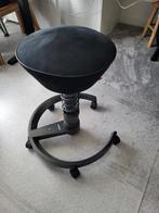 Swopper ergonomische kruk - Zwart, Huis en Inrichting, Ophalen, Gebruikt, Zwart, Bureaukruk