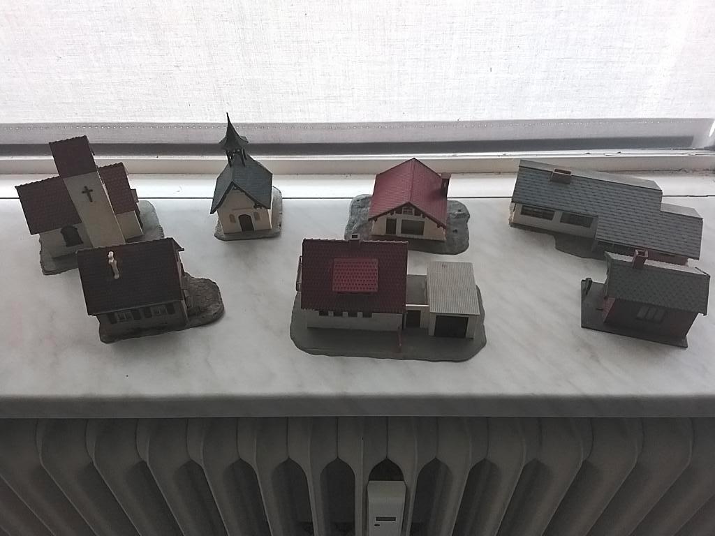 Modelhuisjes, Overige merken, Gebruikt, Gelijkstroom of Wisselstroom, Brug, Tunnel of Gebouw