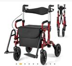 Rolstoel en rollator in 1, Ophalen, Opvouwbaar, Gebruikt