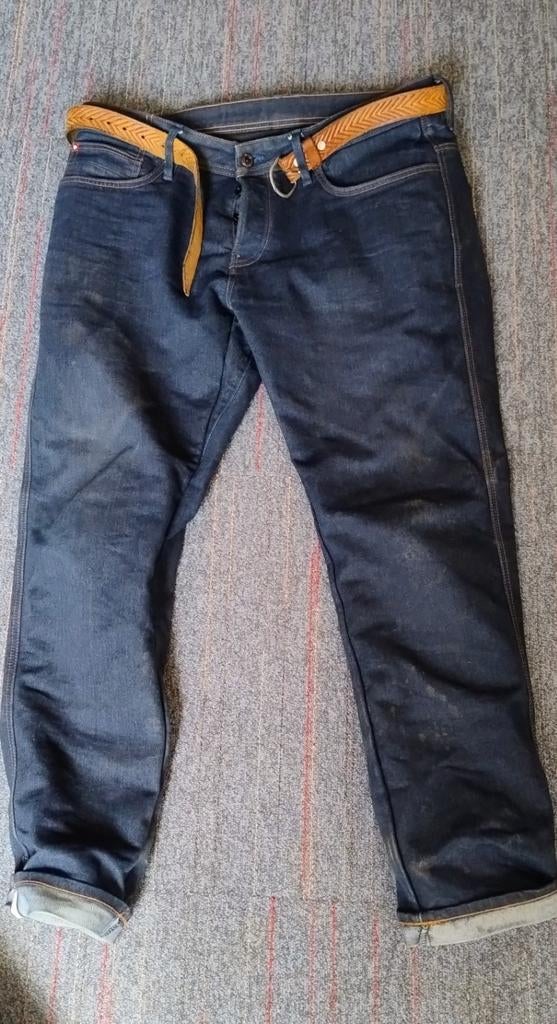 tekoop. motorjeans, Motoren, Kleding | Motorkleding, Ophalen of Verzenden, Tweedehands, Broek | textiel
