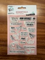 Craftlab stempel going place, Ophalen of Verzenden, Zo goed als nieuw, Houten stempel