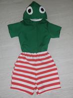 Kikkerpak van Kikker en zijn vriendjes.  maat 116, Ophalen of Verzenden, Gebruikt, 110 t/m 116, Jongen of Meisje