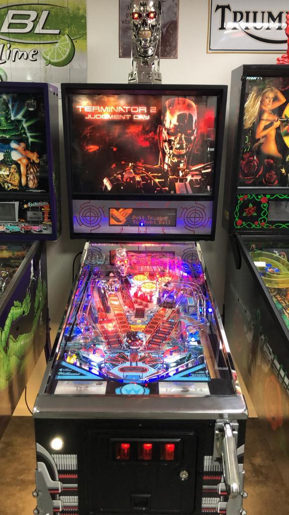 Terminator 2 Flipperkast, Verzamelen, Automaten | Flipperkasten, Gebruikt, Dot-matrix, Flipperkast, Williams, Ophalen