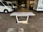 Prachtige Witte Uitschuifbare Design Eettafel, Huis en Inrichting, Tafels | Eettafels, Kunststof, Gebruikt, 200 cm of meer, Vijf personen of meer