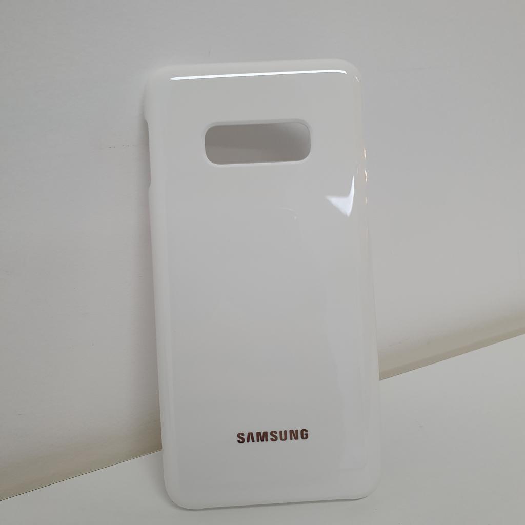 Samsung LED Cover - wit - voor Samsung Galaxy S10e, Madefor@samsung.com, Frontje of Cover, Ophalen of Verzenden, Zo goed als nieuw