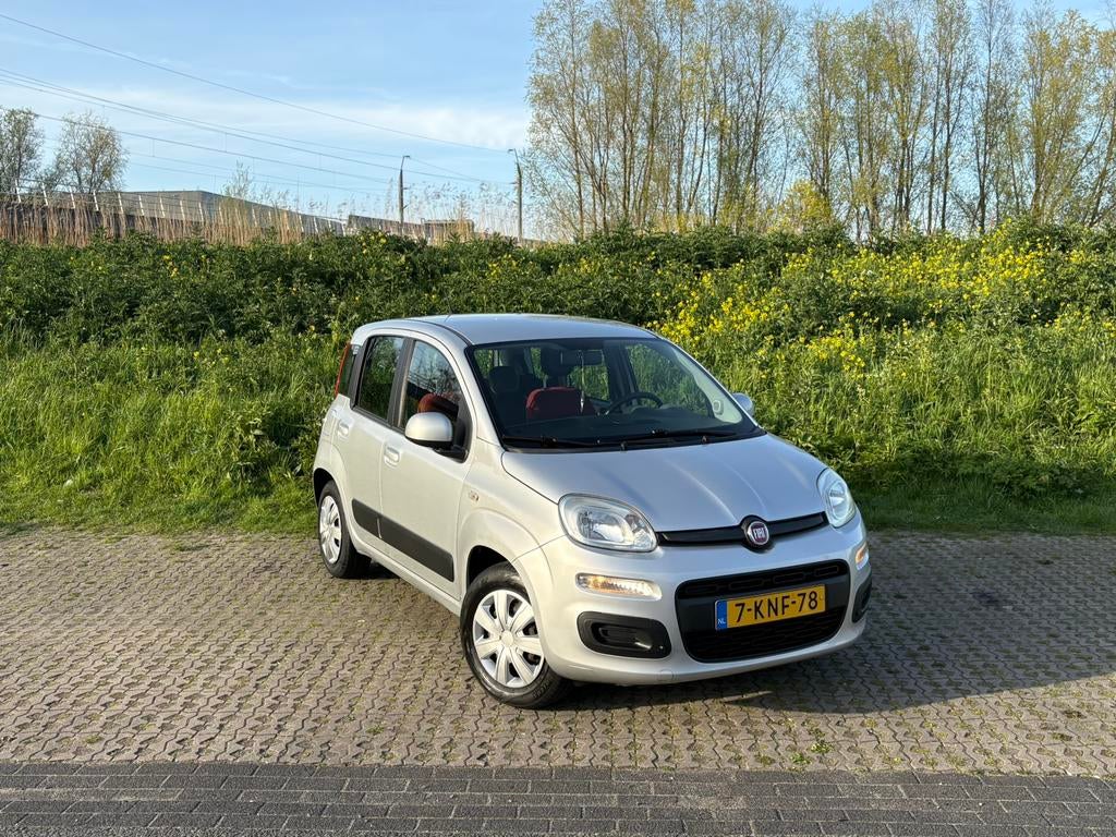 Fiat Panda Twin Air 2013 Grijs / APK  / Cruise / Airco / NAP, Euro 5, Stof, Panda, Origineel Nederlands