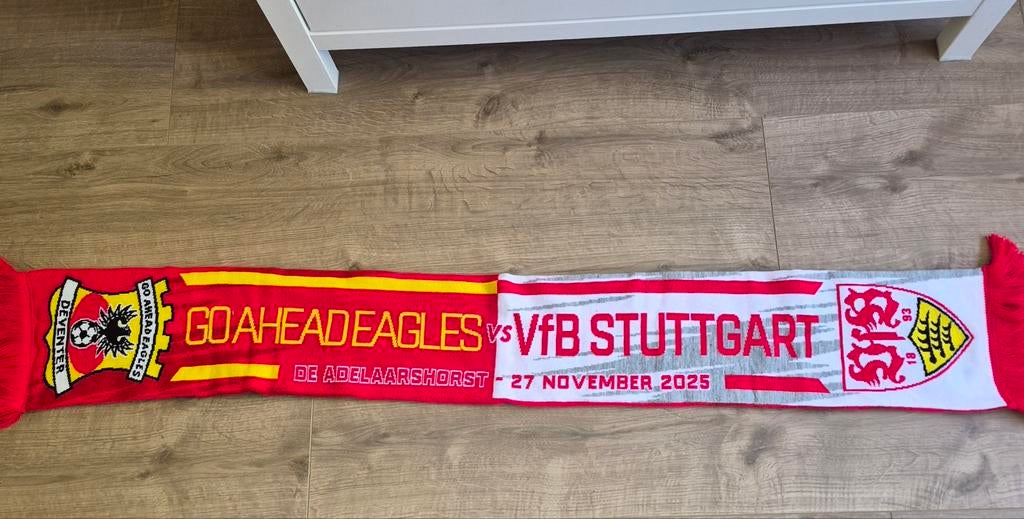 Sjaal Go Ahead Eagles Europa league RUILEN, Ophalen, Zo goed als nieuw, Overige binnenlandse clubs, Vaantje of Sjaal