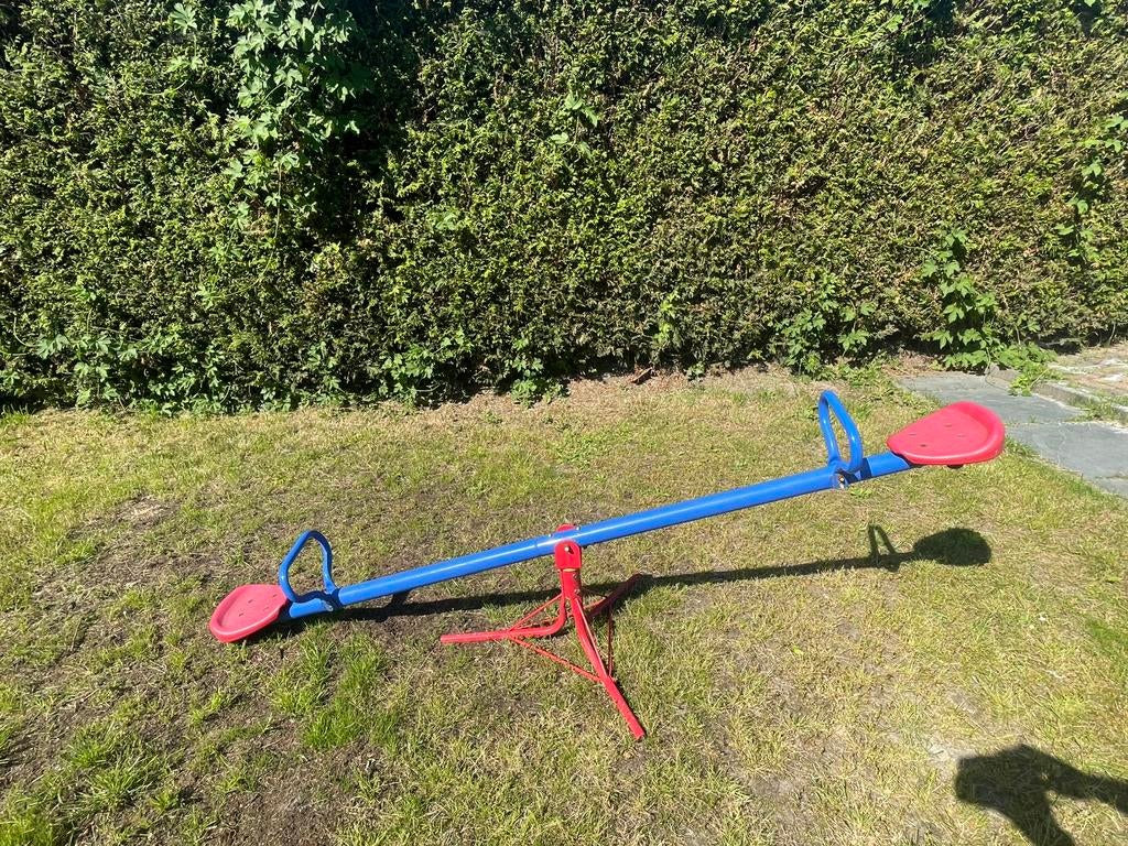 Metalen wip die ook kan ronddraaien, Kinderen en Baby's, Speelgoed | Buiten | Los speelgoed, Ophalen, Gebruikt