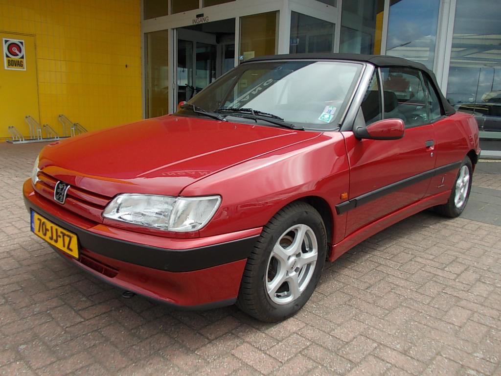 Peugeot 306 CABRIOLET 1.8 CABRIOLET, NW. CABRIO KAP NETTE AU, Cabriolet, 4 stoelen, Origineel Nederlands, Bedrijf