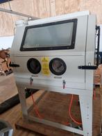 Dubbele Straalcabine 1200L met Afzuiging en Straalgrid, Ophalen