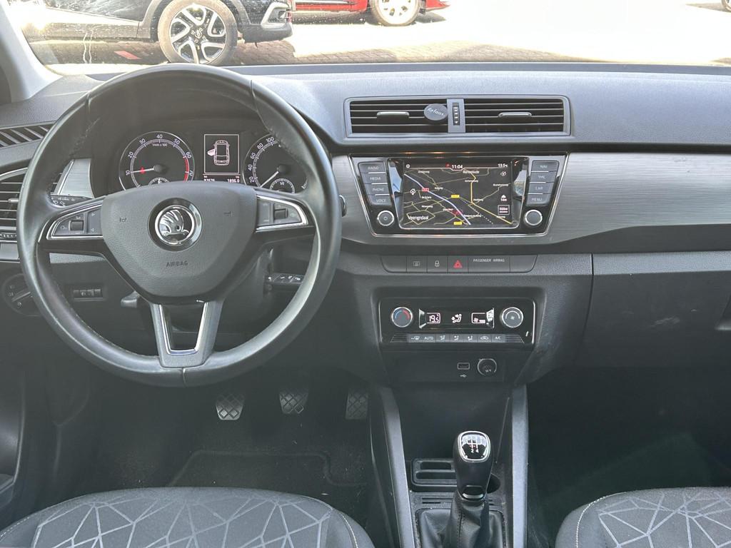 Skoda Fabia Combi 1.0 TSI Clever | Navigatie | Climate Contr, Auto's, Skoda, Stof, Gebruikt, Met garantie (alle), 49 €/maand