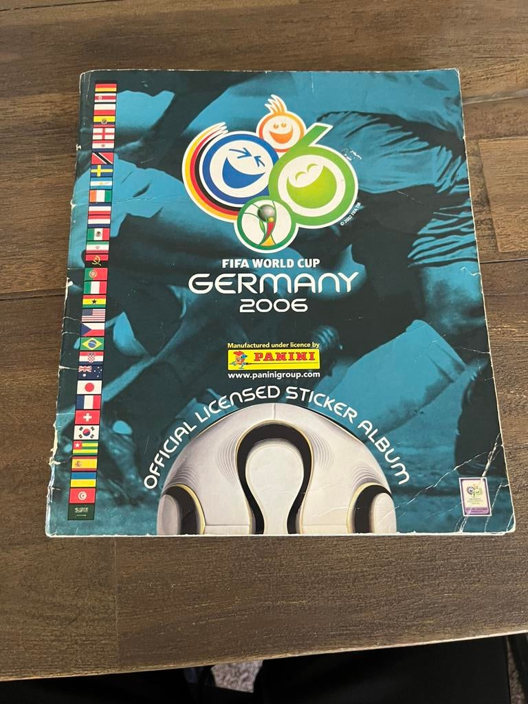 Panini wk 2006 compleet, Ophalen of Verzenden, Zo goed als nieuw, Buitenlandse clubs, Poster, Plaatje of Sticker