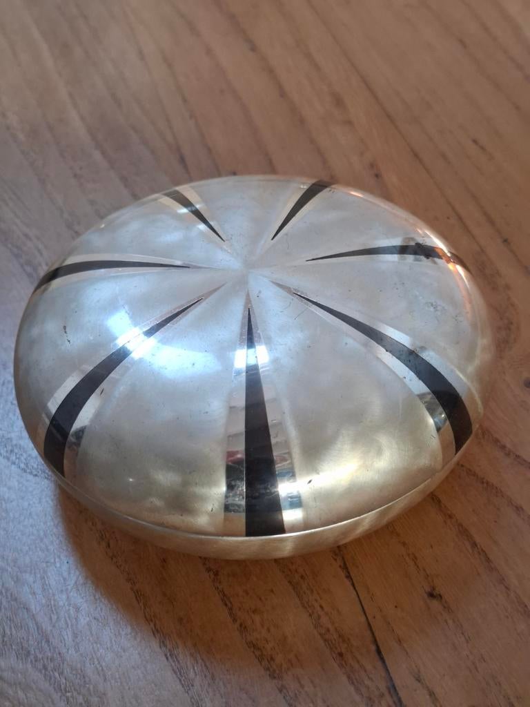W.M.F. Deckeldose Niellotechniek Art Deco Ikora, Antiek en Kunst, Ophalen of Verzenden
