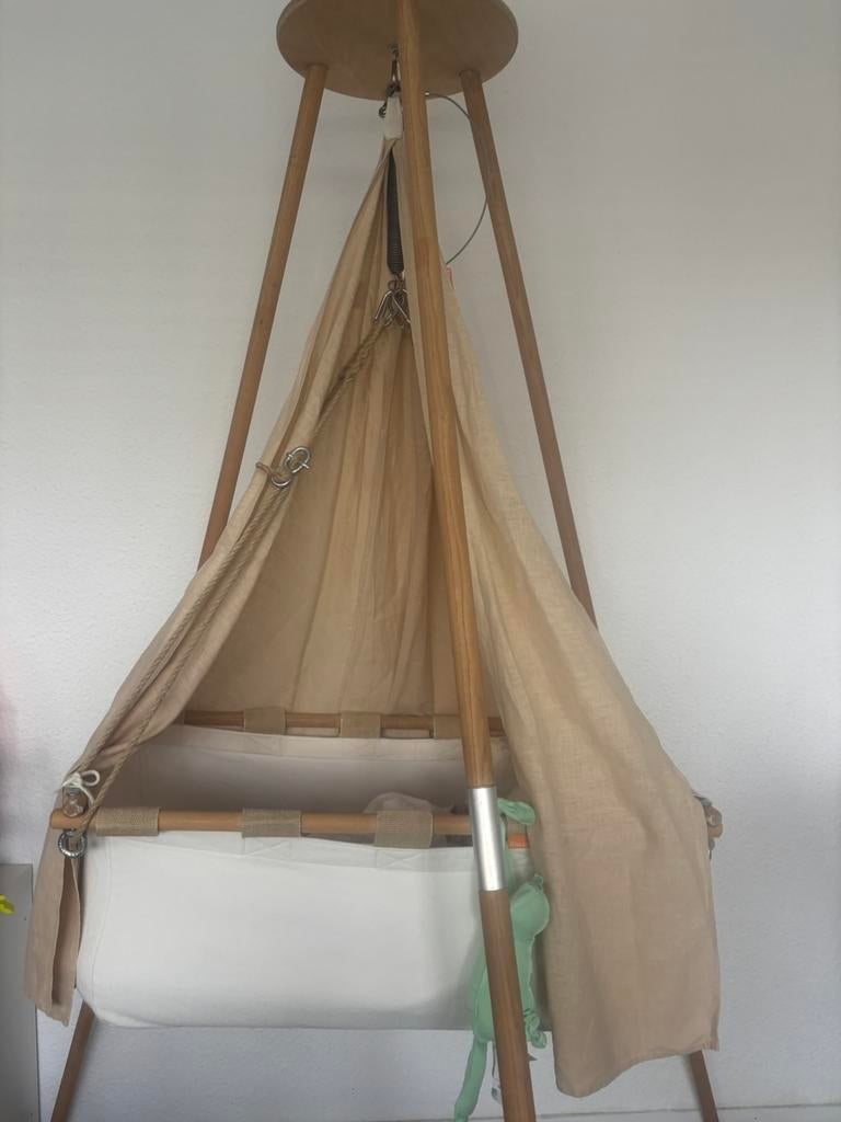 hussh craddle enkele wieg en tweelingwieg, Ophalen, Gebruikt, Ledikant